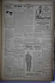 Página do jornal O Nordeste de julho de 1930
