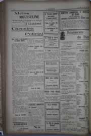Página do jornal O Nordeste de julho de 1930