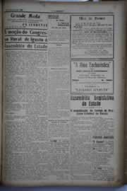 Página do jornal O Nordeste de julho de 1930