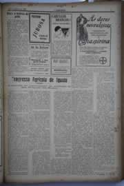 Página do jornal O Nordeste de julho de 1930