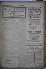 Página do jornal O Nordeste de julho de 1930