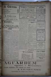 Página do jornal O Nordeste de julho de 1930