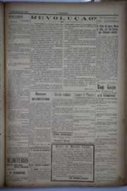 Página do jornal O Nordeste de julho de 1930