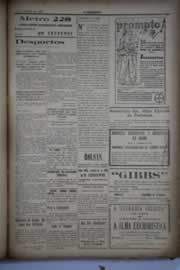 Página do jornal O Nordeste de agosto de 1930