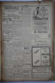 Página do jornal O Nordeste de agosto de 1930