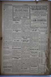 Página do jornal O Nordeste de agosto de 1930