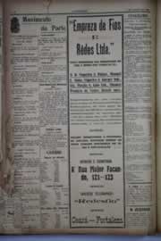Página do jornal O Nordeste de agosto de 1930