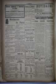 Página do jornal O Nordeste de agosto de 1930