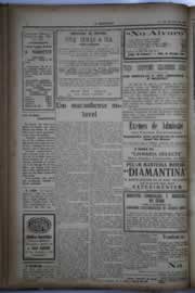 Página do jornal O Nordeste de agosto de 1930