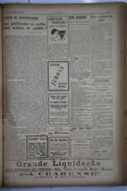 Página do jornal O Nordeste de agosto de 1930