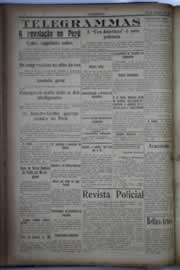 Página do jornal O Nordeste de agosto de 1930