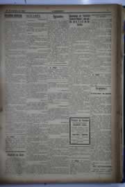 Página do jornal O Nordeste de agosto de 1930