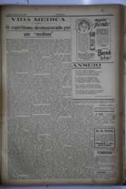 Página do jornal O Nordeste de agosto de 1930