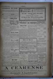 Página do jornal O Nordeste de setembro de 1930