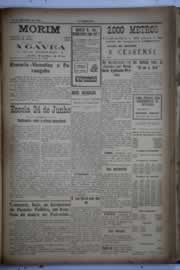 Página do jornal O Nordeste de setembro de 1930