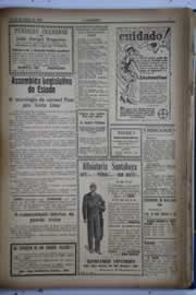 Página do jornal O Nordeste de setembro de 1930