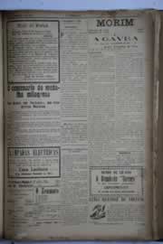 Página do jornal O Nordeste de setembro de 1930