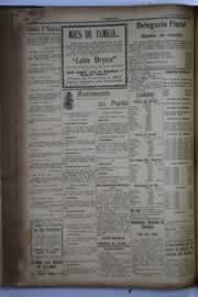 Página do jornal O Nordeste de outubro de 1930