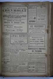 Página do jornal O Nordeste de outubro de 1930