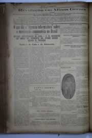 Página do jornal O Nordeste de outubro de 1930