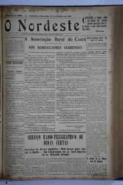 Página do jornal O Nordeste de outubro de 1930