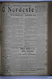 Página do jornal O Nordeste de outubro de 1930