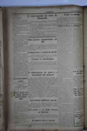 Página do jornal O Nordeste de outubro de 1930