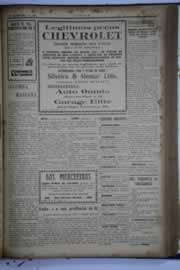 Página do jornal O Nordeste de outubro de 1930