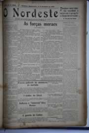 Página do jornal O Nordeste de dezembro de 1930