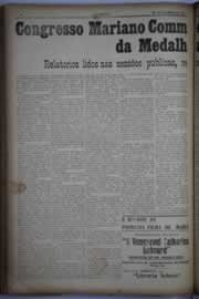 Página do jornal O Nordeste de dezembro de 1930