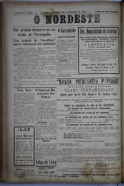 Página do jornal O Nordeste de dezembro de 1930