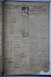 Página do jornal O Nordeste de dezembro de 1930