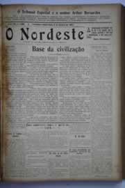 Página do jornal O Nordeste de janeiro de 1931