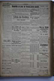 Página do jornal O Nordeste de janeiro de 1931