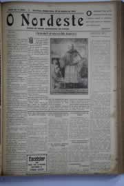 Página do jornal O Nordeste de janeiro de 1931
