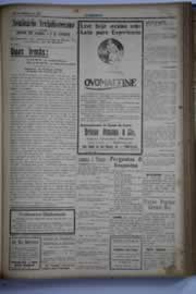 Página do jornal O Nordeste de janeiro de 1931