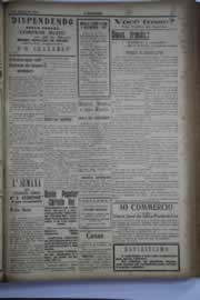 Página do jornal O Nordeste de março de 1931