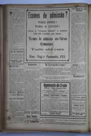 Página do jornal O Nordeste de março de 1931
