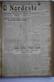 Página do jornal O Nordeste de março de 1931