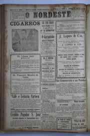 Página do jornal O Nordeste de março de 1931