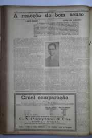 Página do jornal O Nordeste de março de 1931