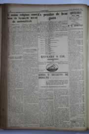 Página do jornal O Nordeste de março de 1931
