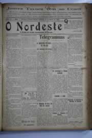 Página do jornal O Nordeste de março de 1931