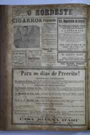 Página do jornal O Nordeste de março de 1931
