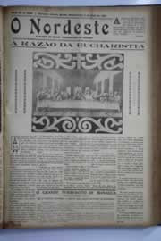 Página do jornal O Nordeste de abril de 1931
