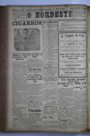 Página do jornal O Nordeste de abril de 1931
