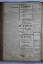 Página do jornal O Nordeste de abril de 1931