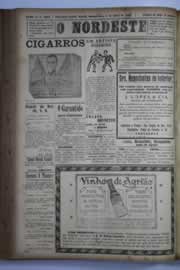 Página do jornal O Nordeste de abril de 1931