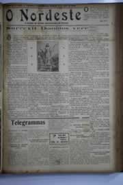 Página do jornal O Nordeste de abril de 1931