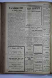 Página do jornal O Nordeste de abril de 1931